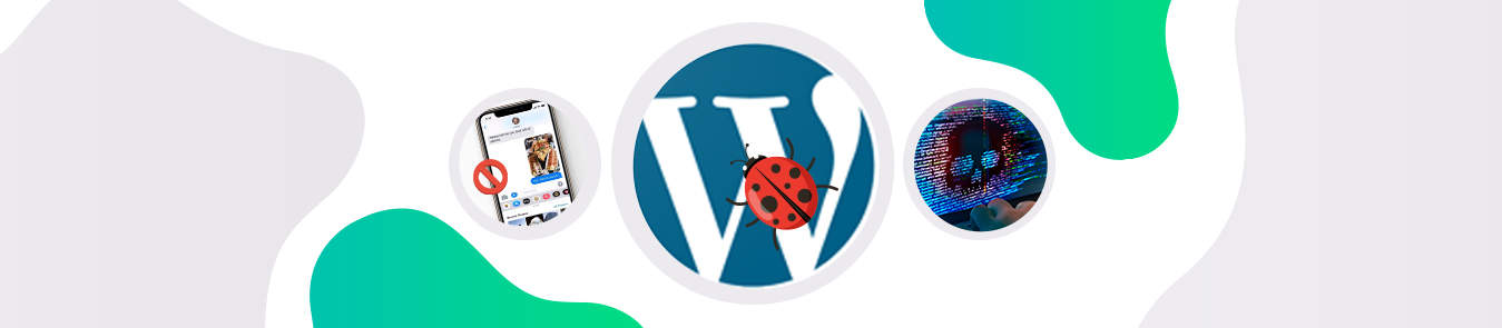 a picture of wordpress logo and smartphone