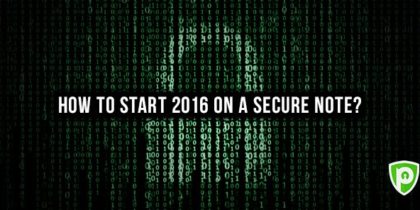 How to Start 2016 on a Secure Note?