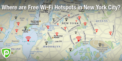 Where are Free Wi-Fi Hotspots in New York City?
