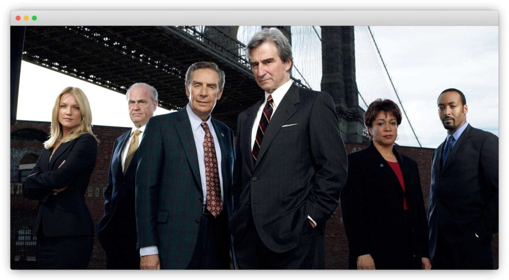 watch law & order in australia