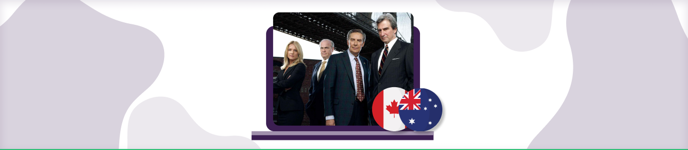 watch law & order in canada and australia