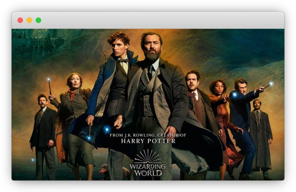 watch Fantastic Beasts 3 in canada