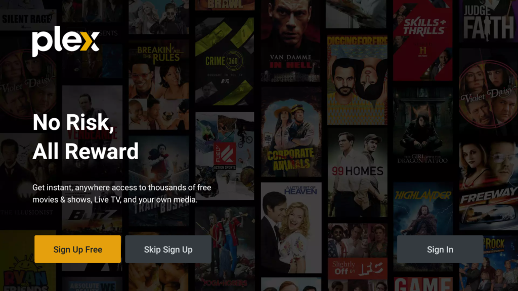 signup plex