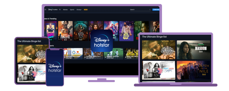  Watch Disney+ Hotstar on different streaming Devices