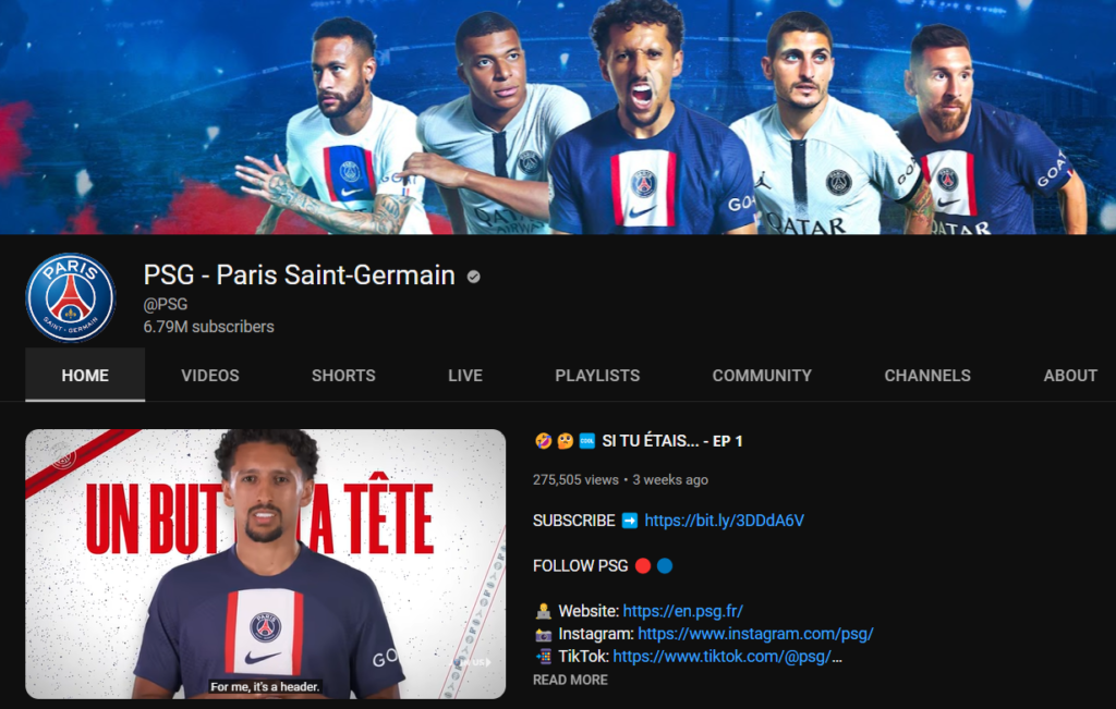 watch psg vs al nassr on youtube