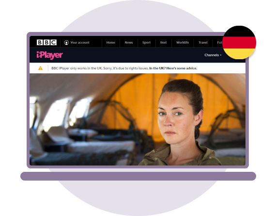 unblock BBC iPlayer in Germany