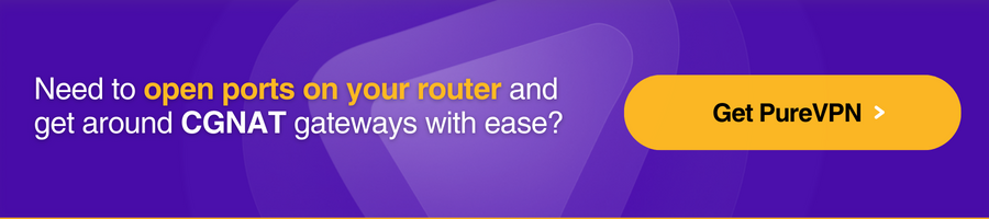 open ports on your router