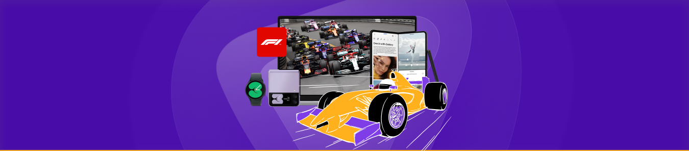 How to watch F1 live races on Samsung devices