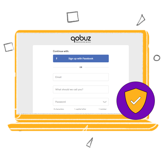 Signup for qobuz