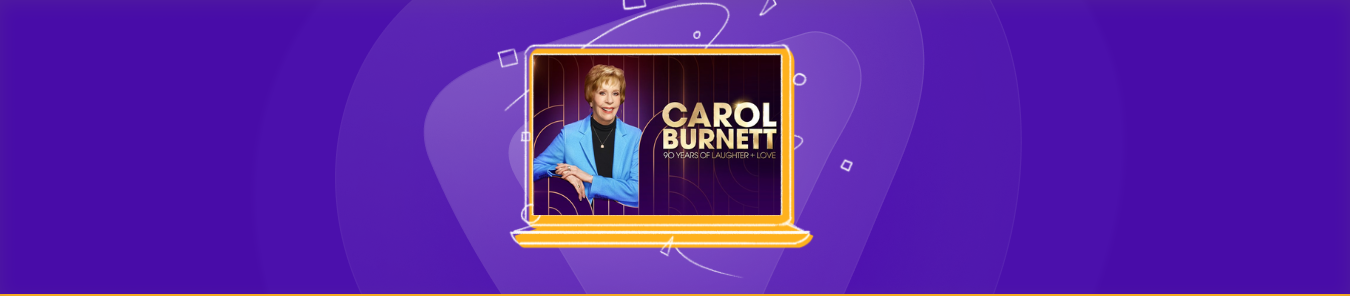 watch Carol Burnett 90 Years of Laughter + Love online