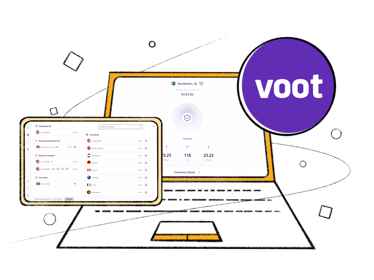 Voot in New Zealand with vpn