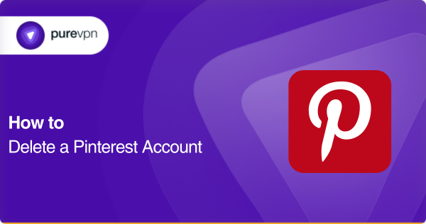how to delete a pinterest account