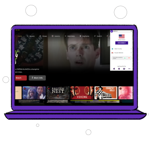  watch Fandor outside US with vpn 