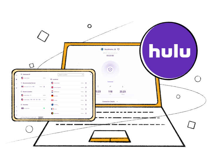 VPN to watch Hulu Australia