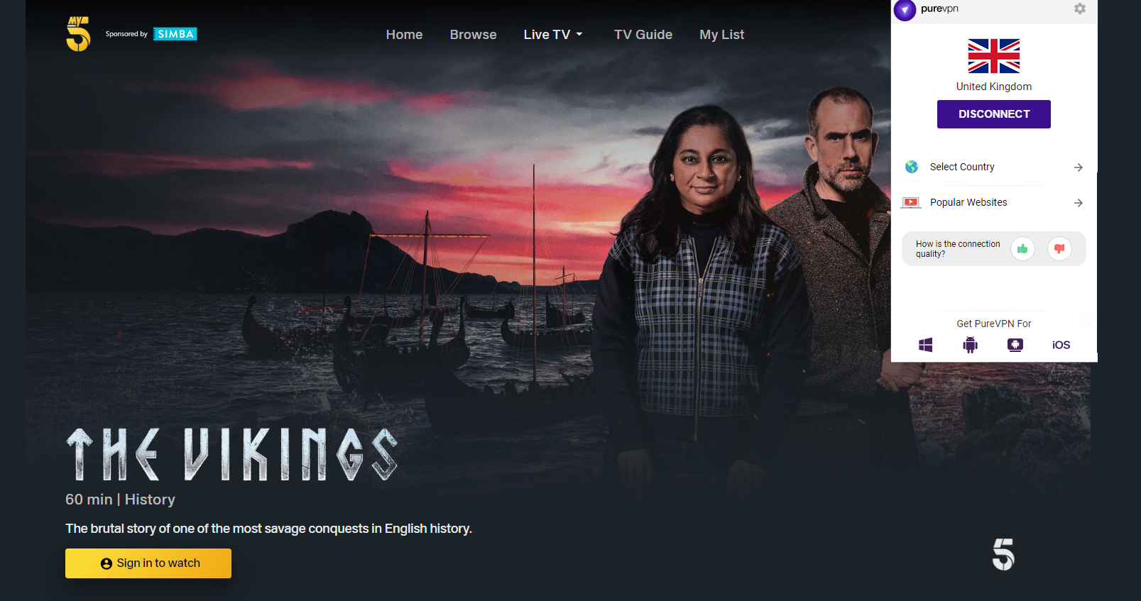 How to watch Vikings A Violent Battle in the US PureVPN Blog