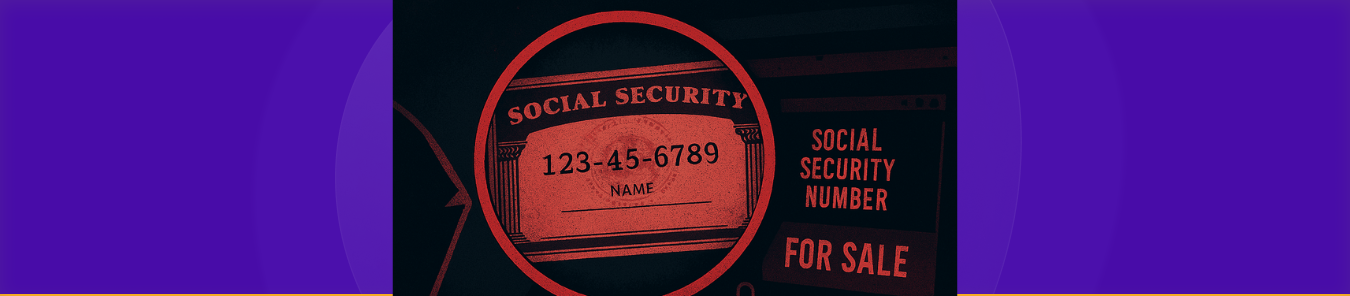 Social Security Number Found on Dark Web