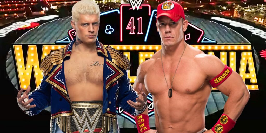 John Cena vs. Cody Rhodes in WrestleMania 41 in 2025
